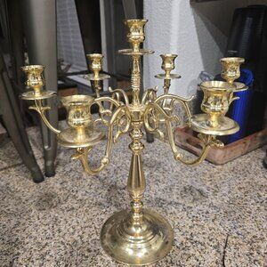 VINTAGE BRASS Balwin Candelabra